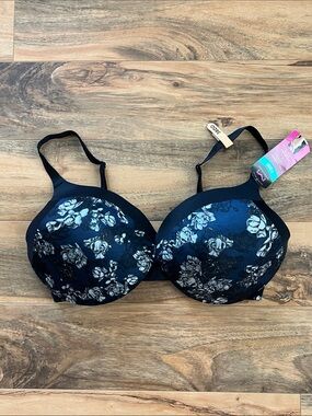 Maidenform One Fab Fit 38DD Full Coverage Convertible T-Shirt Bra Floral NWT